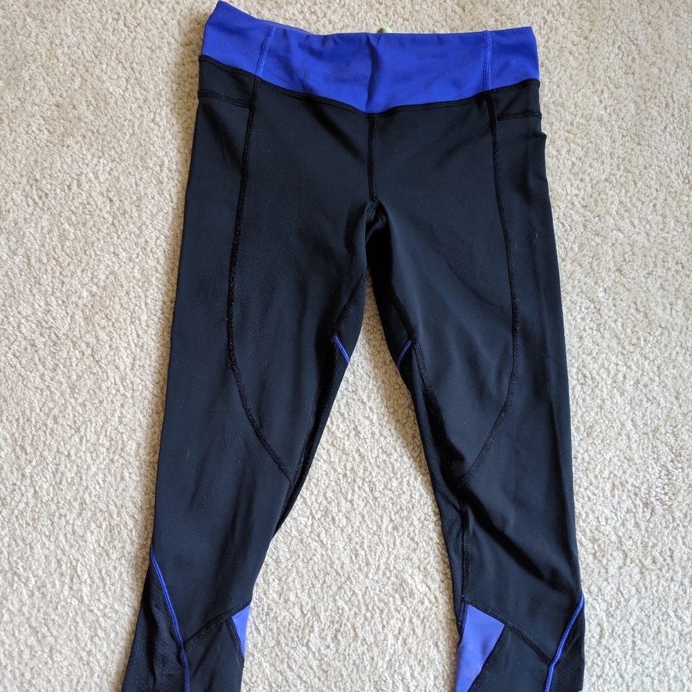 Royal blue and black Inspire crops